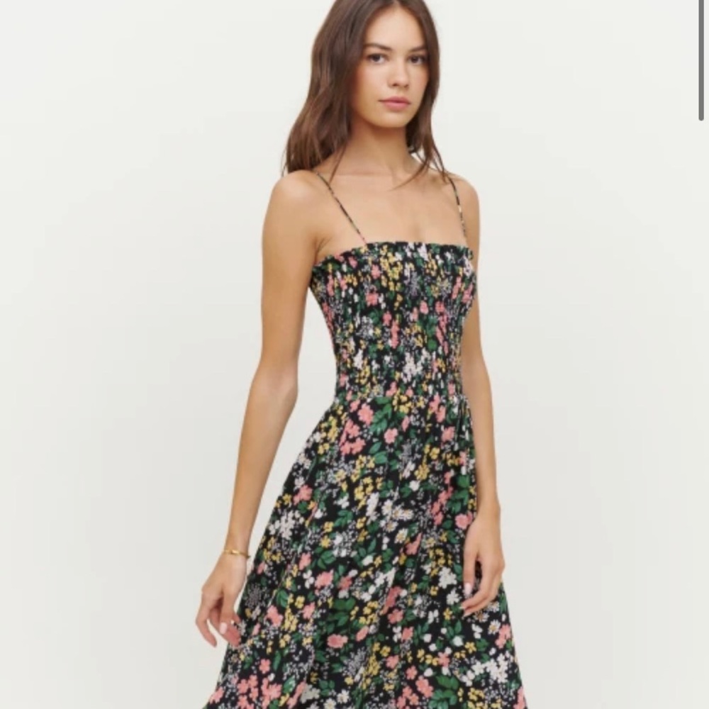 Reformation Midi Dress - Sable